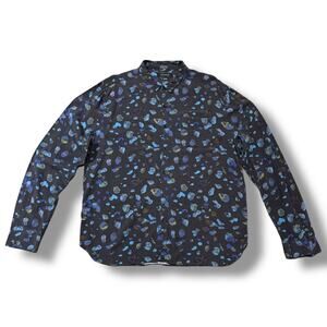 UO Owen Stones Rayon Button-Down Shirt XL